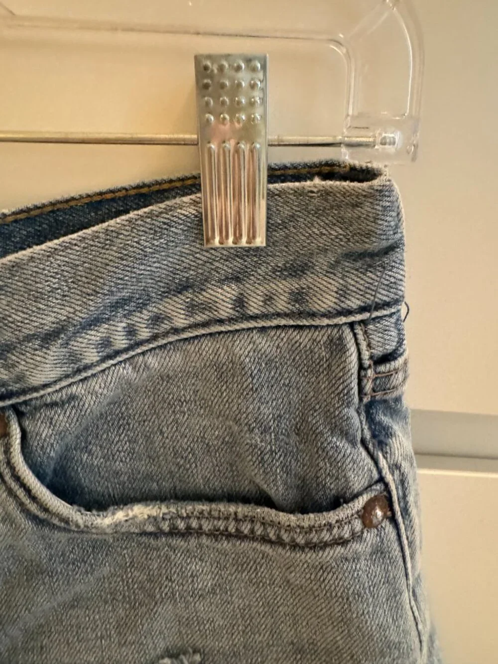 We the Free Distressed Jean Shorts